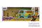 Scooby-Doo - Voiture moulée sous pression Mystery Machine 1:24 avec figurines Shaggy et Scooby de 2,75" 