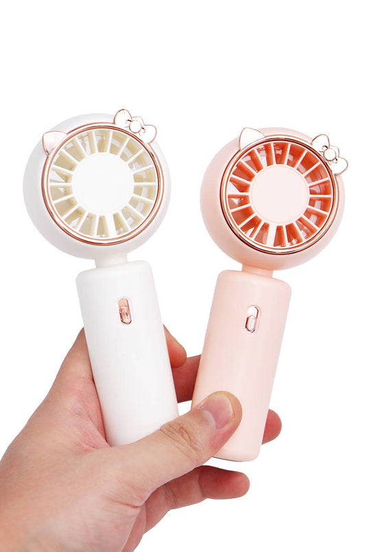 Metallic Matte Handheld Electric Fan