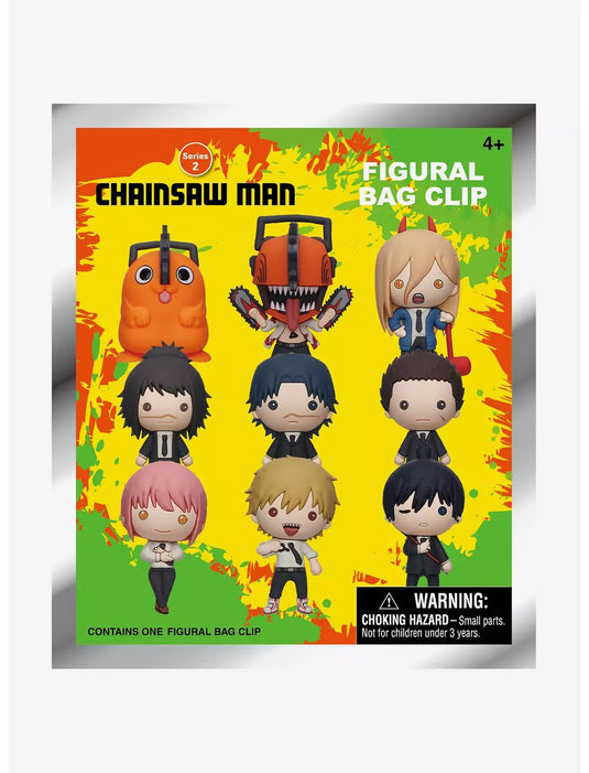 Monogram Chainsaw Man - Characters Series 2 3D Figural Foam Bag Clip Mystery Bag