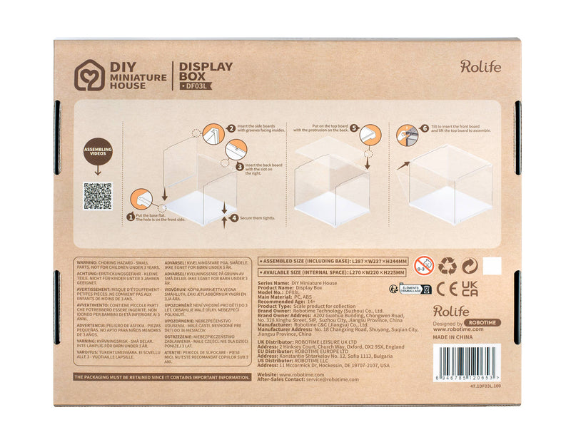 Chargez l&#39;image dans la visionneuse de la galerie, Robotime Rolife - Miniature House Display Box
