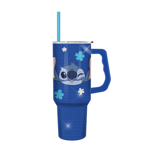 Disney Lilo & Stitch - 40oz Stainless Steel Rhinestone Tumbler