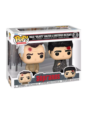 Funko POP! TV: The Sopranos - S3 Paulie “Walnuts” Gualtieri & Christopher Moltisanti 2-Pack Vinyl Figure