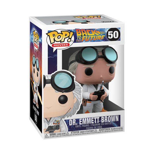 ¡Funko POP! Películas: Regreso al futuro - Dr. Emmett Brown (Doc) 