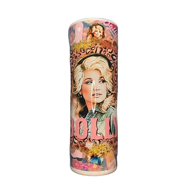 Dolly Parton Retro Skinny Tumbler