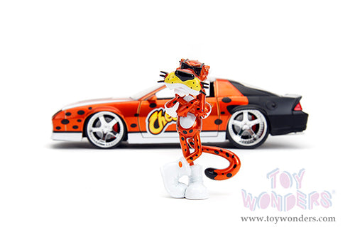 Jada Toys - Hollywood Rides: Chevrolet® Camaro® Diecast Z/28 with Chester Cheetah Figurine 1:24 Scale Car