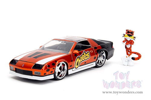 Load image into Gallery viewer, Jada Toys - Hollywood Rides: Chevrolet® Camaro® Diecast Z/28 with Chester Cheetah Figurine 1:24 Scale Car
