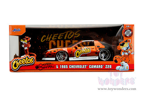 Jada Toys - Hollywood Rides: Chevrolet® Camaro® Diecast Z/28 with Chester Cheetah Figurine 1:24 Scale Car