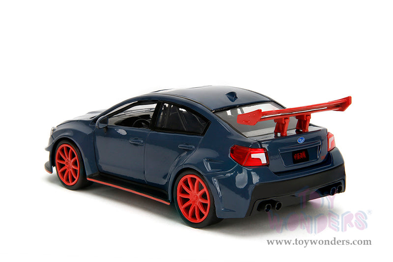 Cargue la imagen en el visor de la galería, Toy Wonders Hollywood Rides Jujutsu Kaisen - 2026 Subaru WRX STI Widebody with Yuji Itadori Diecast Figure
