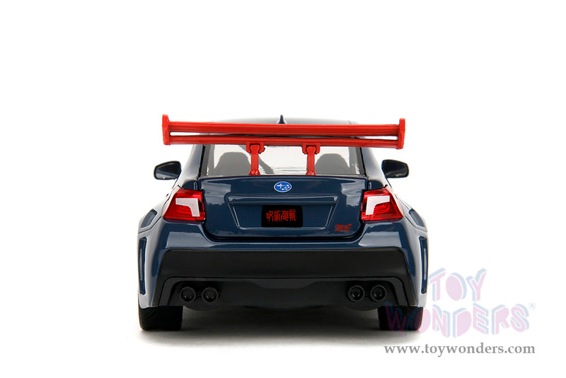 Cargue la imagen en el visor de la galería, Toy Wonders Hollywood Rides Jujutsu Kaisen - 2026 Subaru WRX STI Widebody with Yuji Itadori Diecast Figure
