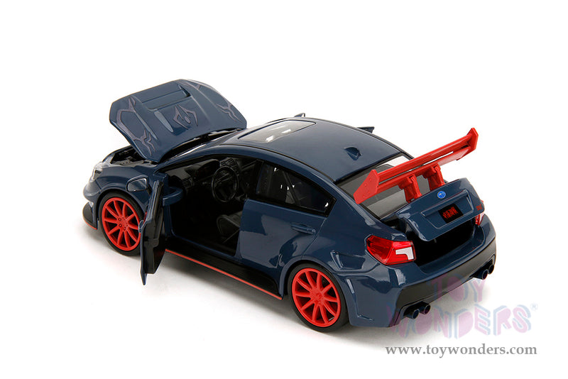 Cargue la imagen en el visor de la galería, Toy Wonders Hollywood Rides Jujutsu Kaisen - 2026 Subaru WRX STI Widebody with Yuji Itadori Diecast Figure
