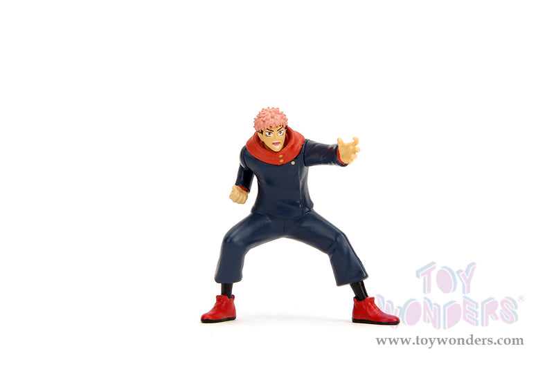 Cargue la imagen en el visor de la galería, Toy Wonders Hollywood Rides Jujutsu Kaisen - 2026 Subaru WRX STI Widebody with Yuji Itadori Diecast Figure

