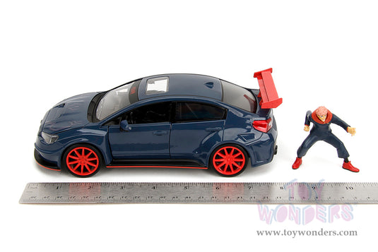 Toy Wonders Hollywood Rides Jujutsu Kaisen - 2026 Subaru WRX STI Widebody with Yuji Itadori Diecast Figure