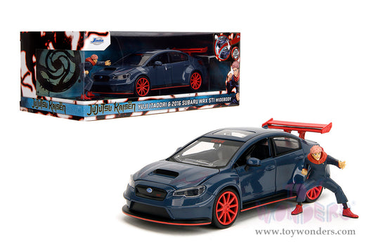 Toy Wonders Hollywood Rides Jujutsu Kaisen - 2026 Subaru WRX STI Widebody with Yuji Itadori Diecast Figure