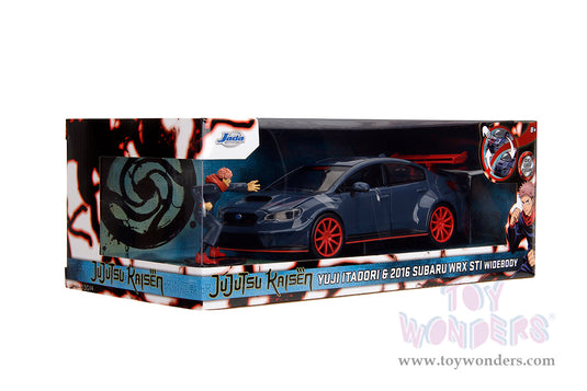 Toy Wonders Hollywood Rides Jujutsu Kaisen - 2026 Subaru WRX STI Widebody with Yuji Itadori Diecast Figure