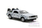 Hollywood Rides: Back To the Future 1 - 1:32 Scale Frost Brush Metal Time Machine Model Car