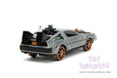 Hollywood Rides: Back To the Future 3 - 1:32 Scale Train Wheel Version Time Machine Model Car