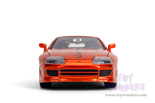 Hollywood Rides -"Chainsaw Man" 1995 Toyota Supra with Chainsaw Man Figure, Jada Toys