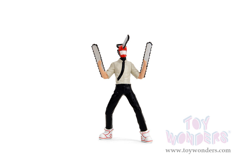 Chargez l'image dans la visionneuse de la galerie, Hollywood Rides -"Chainsaw Man" 1995 Toyota Supra with Chainsaw Man Figure, Jada Toys
