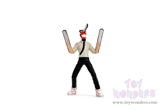 Hollywood Rides -"Chainsaw Man" 1995 Toyota Supra with Chainsaw Man Figure, Jada Toys