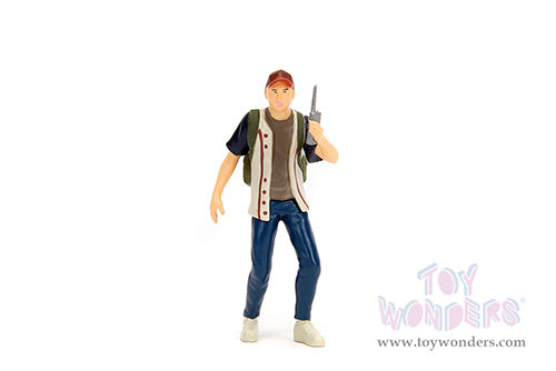 Chargez l&#39;image dans la visionneuse de la galerie, Hollywood Rides: Dodge Challenger SRT with Glenn The Walking Dead Diecast Jada Toys Figure
