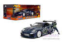 Hollywood Rides: Naruto Shippuden - Mazda RX-7 with Kakashi Hatake Dark Blue Diecast Jada Toys Figure