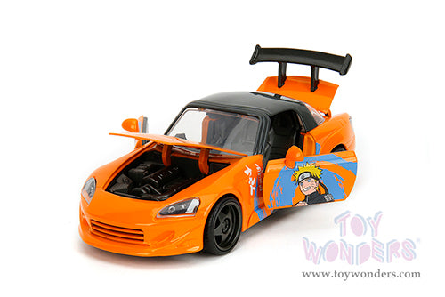 Cargue la imagen en el visor de la galería, Hollywood Rides: Honda S2000 With Naruto Diecast Jada Toys Figure
