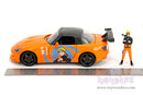 Hollywood Rides: Honda S2000 With Naruto Diecast Jada Toys Figure