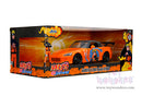 Hollywood Rides: Honda S2000 With Naruto Diecast Jada Toys Figure