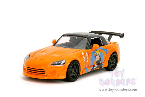 Cargue la imagen en el visor de la galería, Hollywood Rides: Honda S2000 With Naruto Diecast Jada Toys Figure
