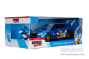 Hollywood Rides:  Sonic The Hedgehog - Subaru Impreza WRX STI with Sonic Diecast Figure