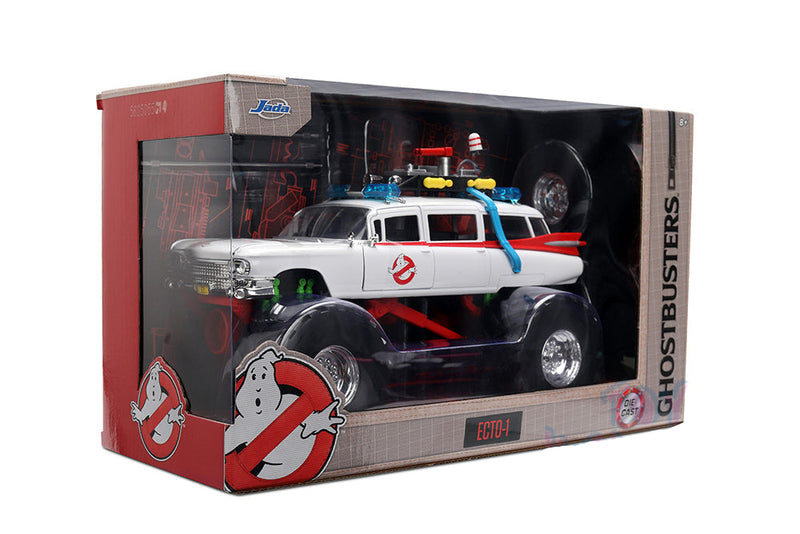Cargue la imagen en el visor de la galería, Ghostbusters toy vehicle in packaging with brand logo
