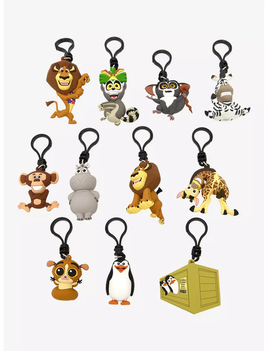 Monogram Madagascar Series 1, 1 piece Blind Bag Figural Bag Clip