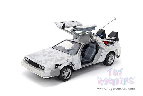 Toy Wonder Back To The Future 1: Delorean Time Machine with Light - 1:24 Die-Cast Car Jada