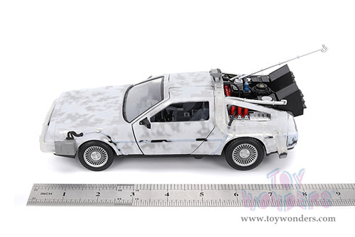 Load image into Gallery viewer, Toy Wonder Back To The Future 1: Delorean Time Machine with Light - 1:24 Die-Cast Car Jada
