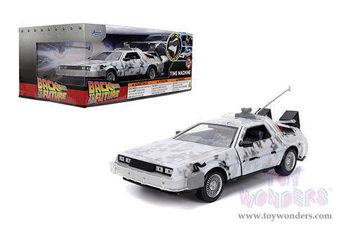 Toy Wonder Back To The Future 1: Delorean Time Machine with Light - 1:24 Die-Cast Car Jada