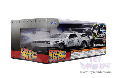 Load image into Gallery viewer, Toy Wonder Back To The Future 1: Delorean Time Machine with Light - 1:24 Die-Cast Car Jada
