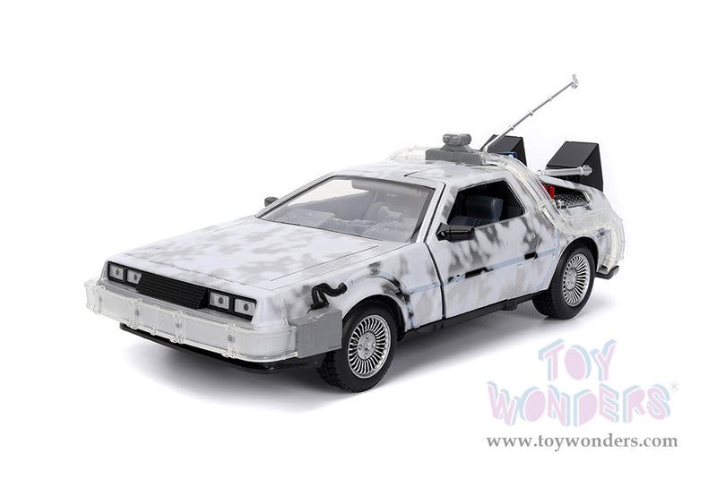 Load image into Gallery viewer, Toy Wonder Back To The Future 1: Delorean Time Machine with Light - 1:24 Die-Cast Car Jada
