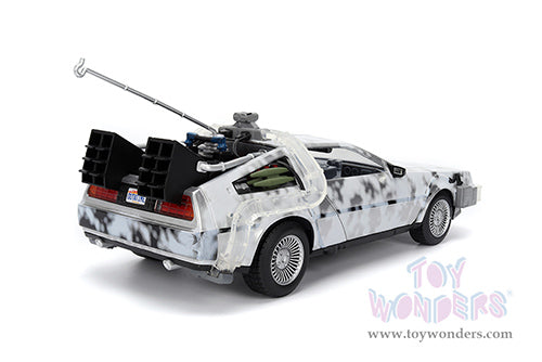 Toy Wonder Back To The Future 1: Delorean Time Machine with Light - 1:24 Die-Cast Car Jada