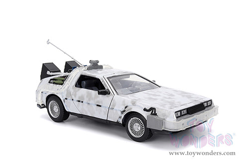 Toy Wonder Back To The Future 1: Delorean Time Machine with Light - 1:24 Die-Cast Car Jada