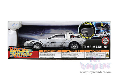 Load image into Gallery viewer, Toy Wonder Back To The Future 1: Delorean Time Machine with Light - 1:24 Die-Cast Car Jada
