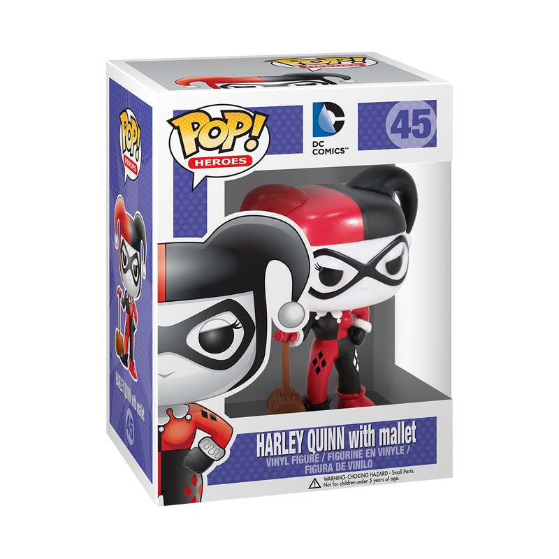 Load image into Gallery viewer, Funko POP! Heroes: Harley Quinn with Mallet
