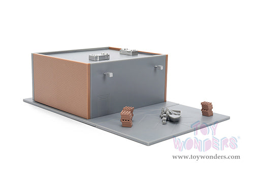 Cargue la imagen en el visor de la galería, Toy Wonders Jada Toys Fast &amp; Furious - Han's Garage Diorama Set 1/24 Scale Diecast Model Car
