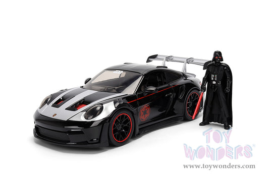 Hollywood Rides Star Wars - Porsche 911 GT3 RS (992) with Darth Vader Figure Jada Toys