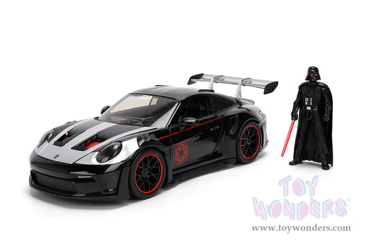 Hollywood Rides Star Wars - Porsche 911 GT3 RS (992) with Darth Vader Figure Jada Toys