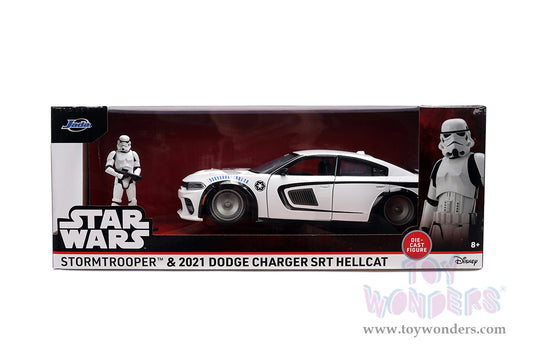 Hollywood Rides Star Wars - Dodge Charger SRT Hellcat with Stormtrooper™ Figure Jada Toys