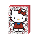 Hello Kitty Allover Faces Glitter 5" x 7" Box Sign Wall Art