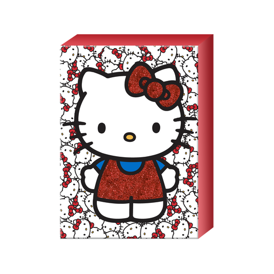 Hello Kitty Allover Faces Glitter 5