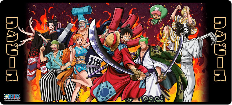 Cargue la imagen en el visor de la galería, One Piece - Wano Battle Gaming Mousepad 35&quot;x16&quot; Desk Mat
