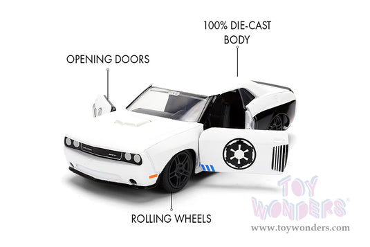 Hollywood Rides Star Wars - Dodge Charger SRT8 Stormtrooper Figure Jada Toys