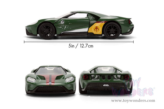 Hollywood Rides Star Wars - Ford GT Boba Fett 1/32 scale diecast Figure Jada Toys